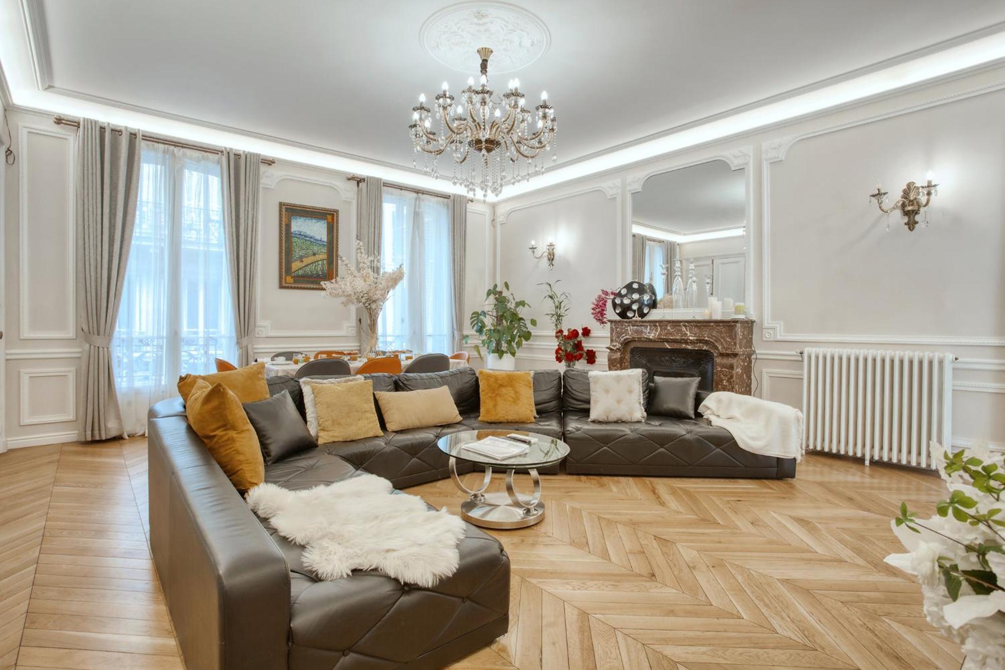 Luxueux 200M2 5Ch Champs Elysees A 1Min Perle Rare Париж Экстерьер фото