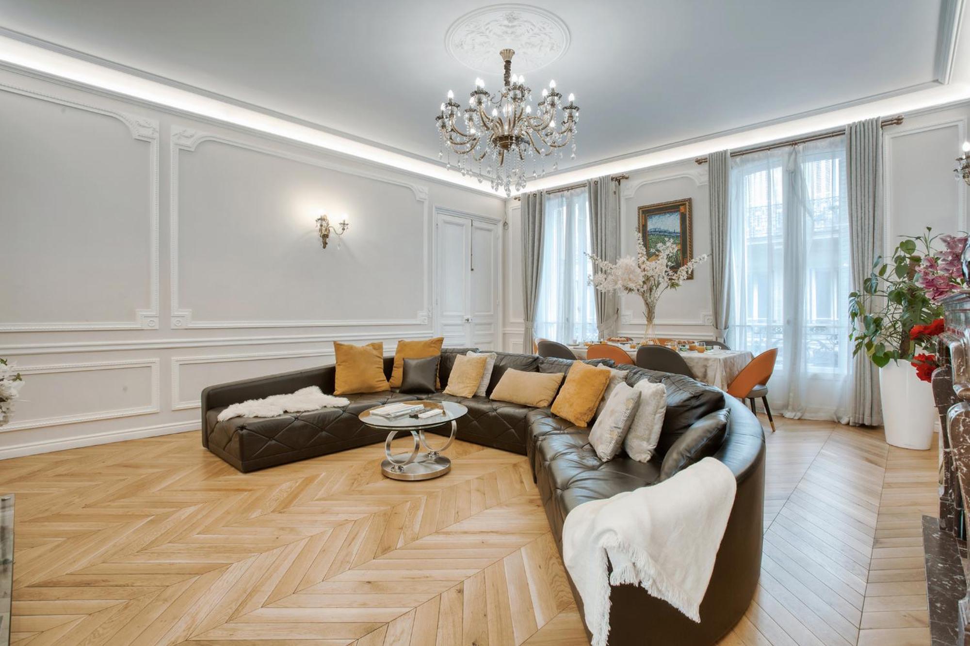Luxueux 200M2 5Ch Champs Elysees A 1Min Perle Rare Париж Экстерьер фото